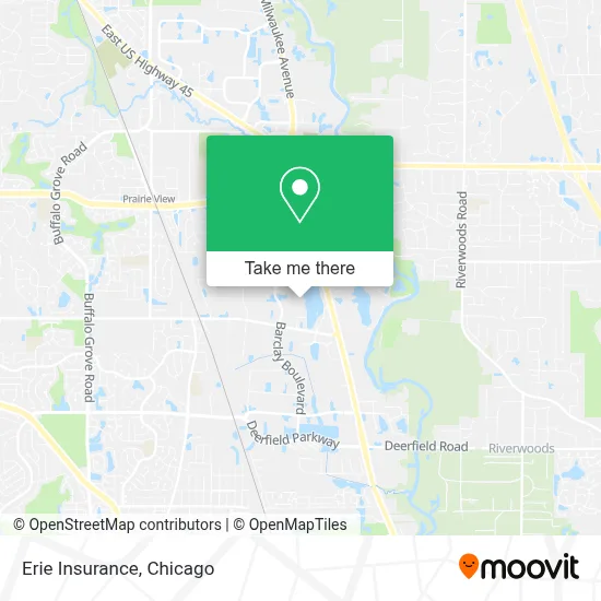 Erie Insurance map