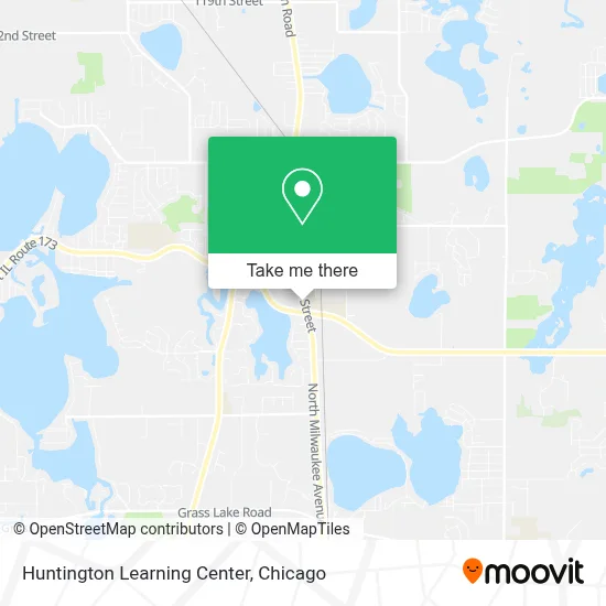 Huntington Learning Center map