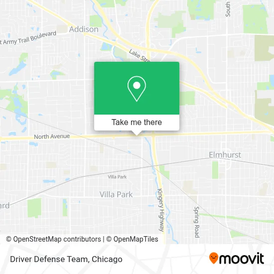 Driver Defense Team map