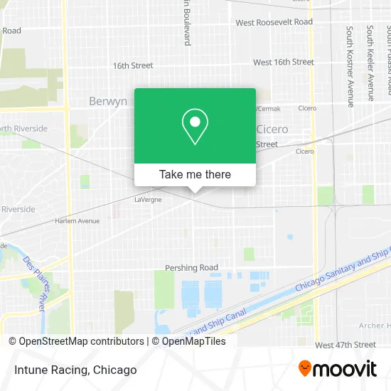 Intune Racing map