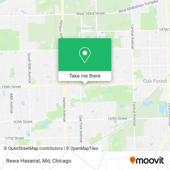 Rewa Hasanat, Md map