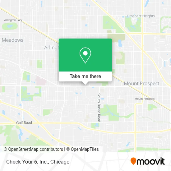 Check Your 6, Inc. map