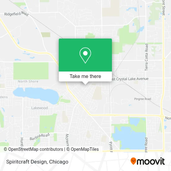 Spiritcraft Design map