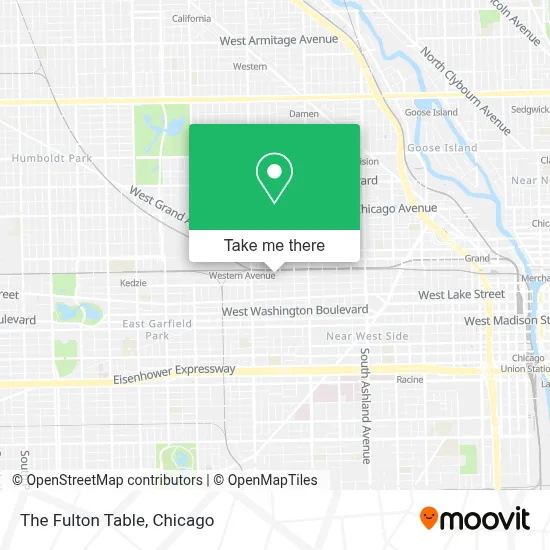 The Fulton Table map