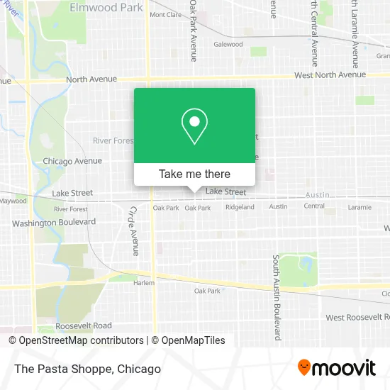 The Pasta Shoppe map