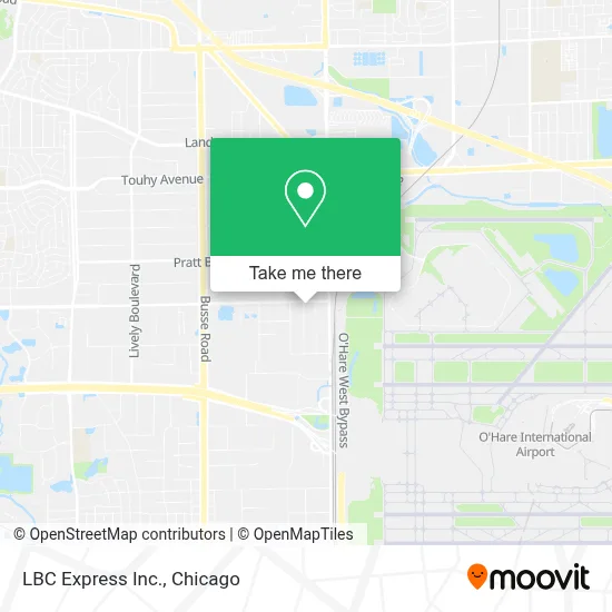 Lbc Express Inc. map