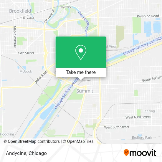 Andycine map