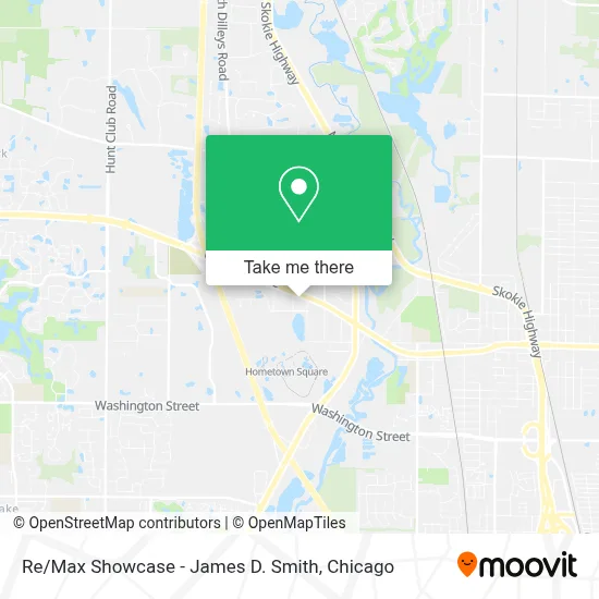 Re / Max Showcase - James D. Smith map