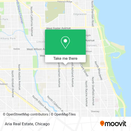 Aria Real Estate map
