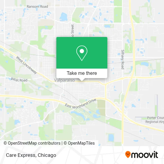 Care Express map