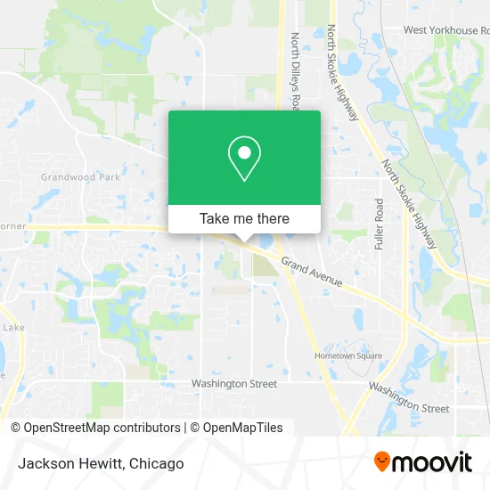 Jackson Hewitt map