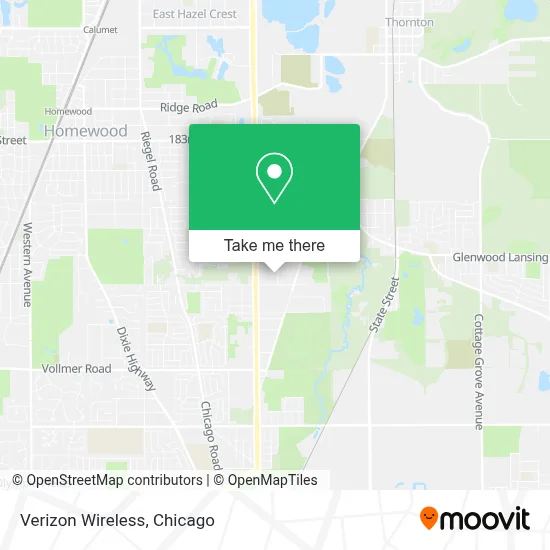 Verizon Wireless map