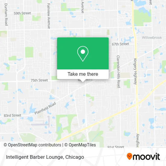 Intelligent Barber Lounge map