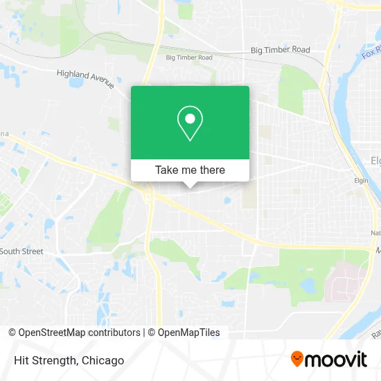 Hit Strength map