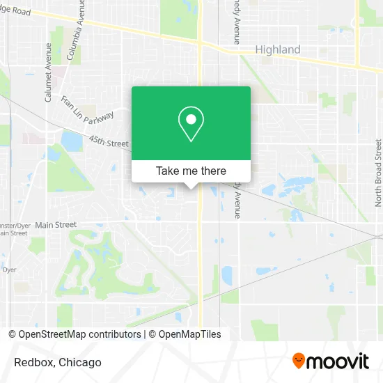 Redbox map