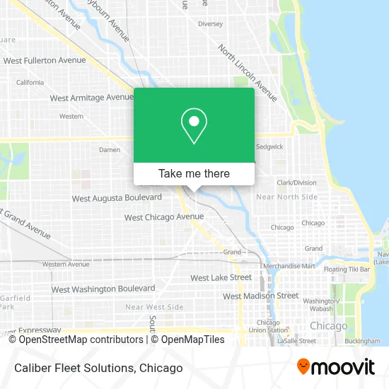 Caliber Fleet Solutions map