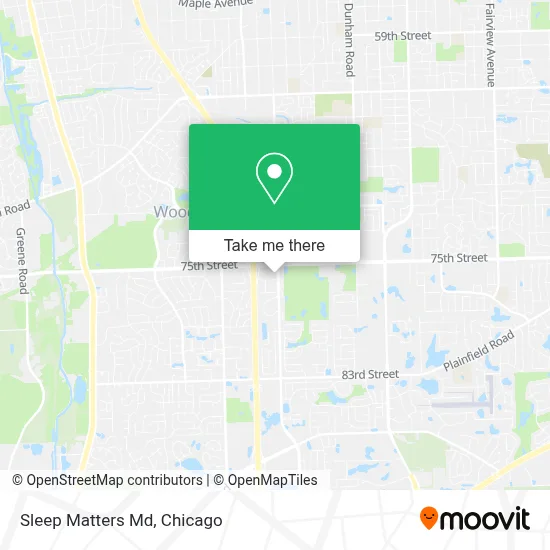 Sleep Matters Md map