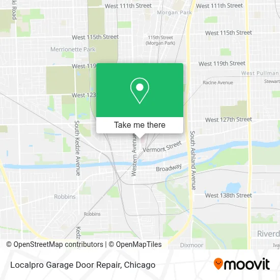 Localpro Garage Door Repair map