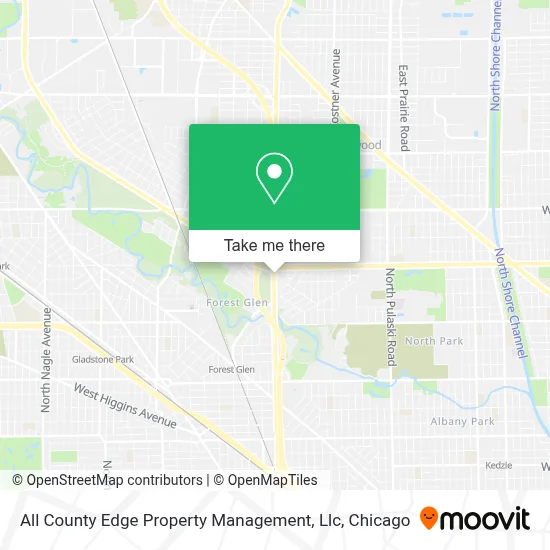All County Edge Property Management, Llc map