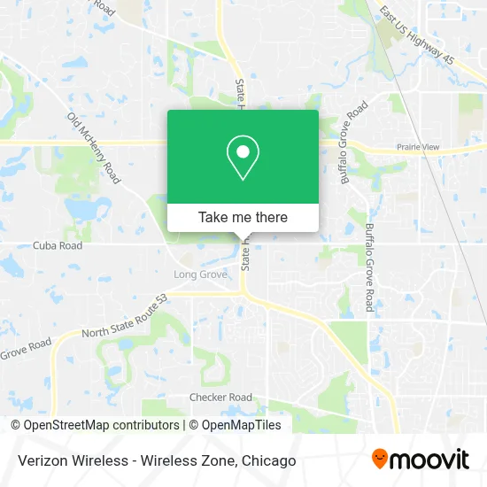 Verizon Wireless - Wireless Zone map