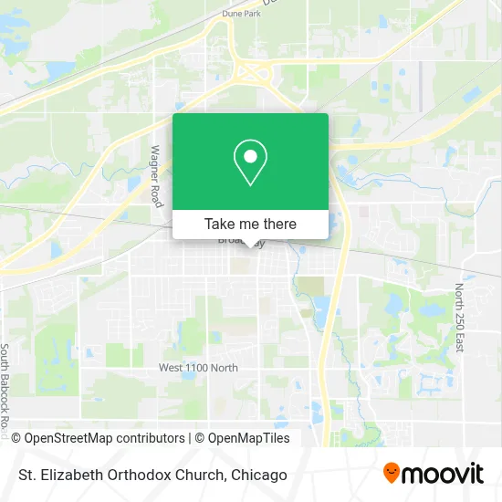 St. Elizabeth Orthodox Church map