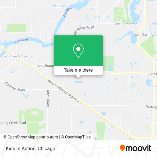 Kids In Action map