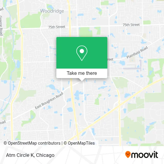 Atm Circle K map