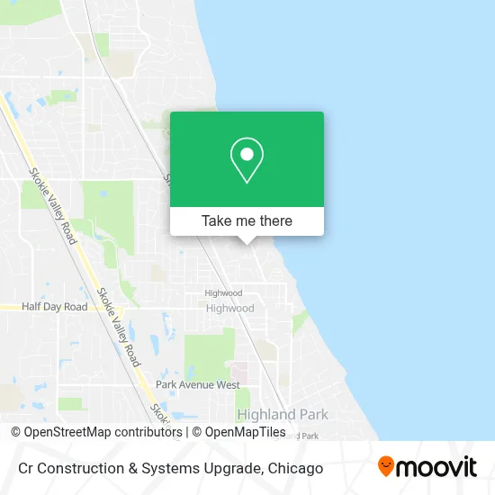 Cr Construction & Systems Upgrade map