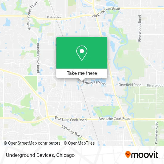 Underground Devices map
