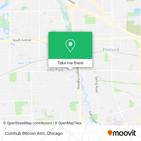 Coinhub Bitcoin Atm map