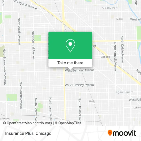 Insurance Plus map