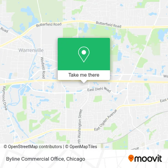Byline Commercial Office map