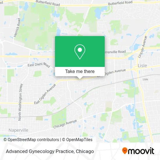 Advanced Gynecology Practice map