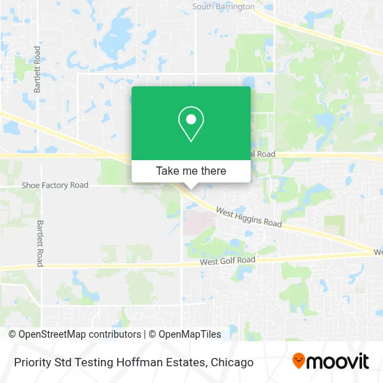 Priority Std Testing Hoffman Estates map
