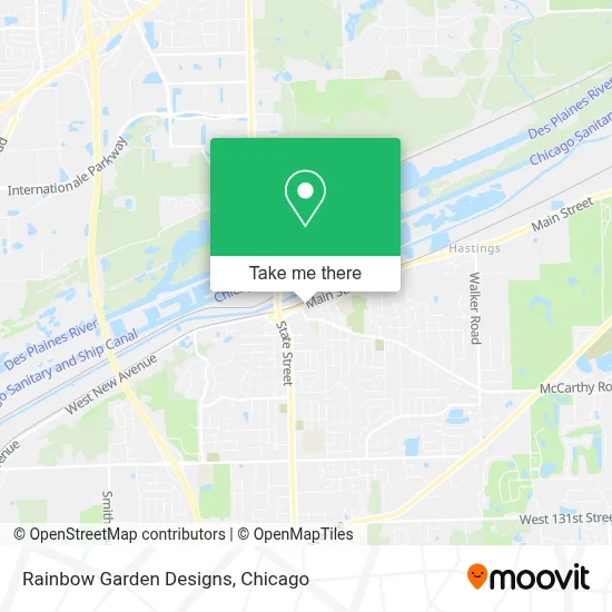 Rainbow Garden Designs map