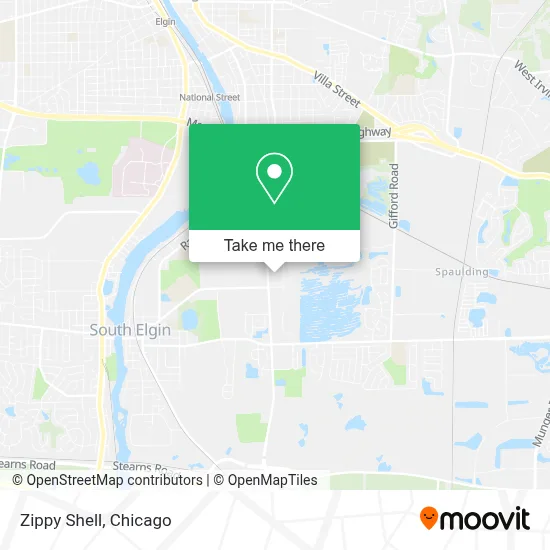 Zippy Shell map