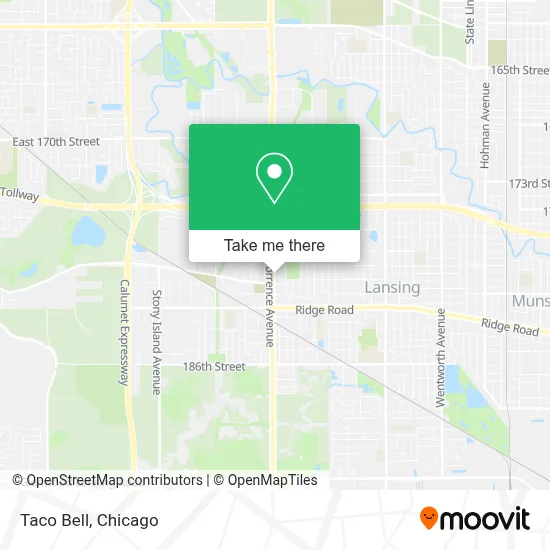 Taco Bell map