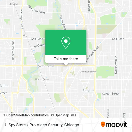 U-Spy Store / Pro Video Security map