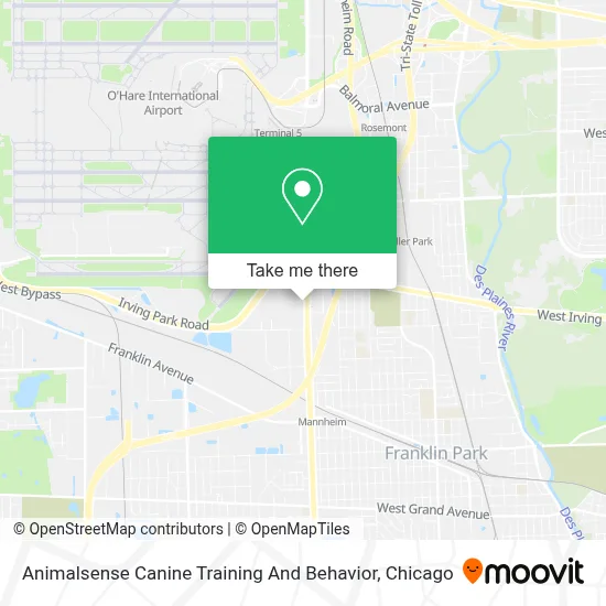 Animalsense Canine Training And Behavior map