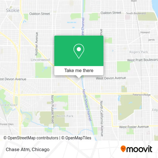 Chase Atm map
