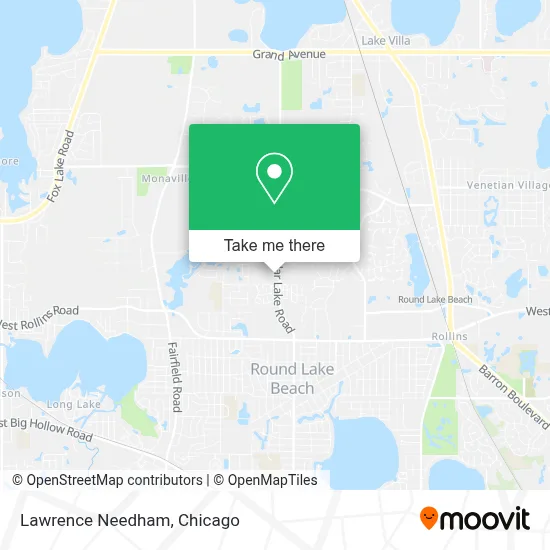 Lawrence Needham map