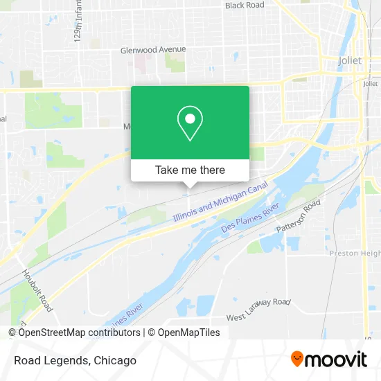 Road Legends map