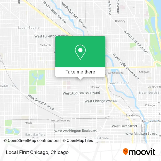 Local First Chicago map