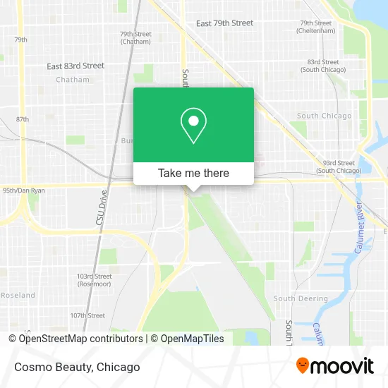 Cosmo Beauty map