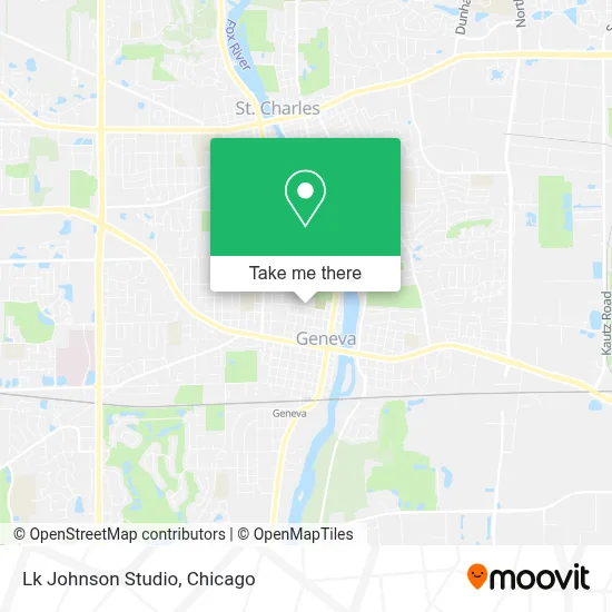 Lk Johnson Studio map
