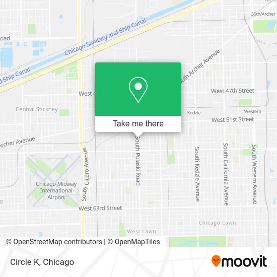 Circle K map