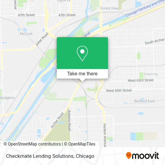 Checkmate Lending Solutions map