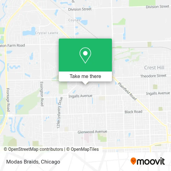 Modas Braids map
