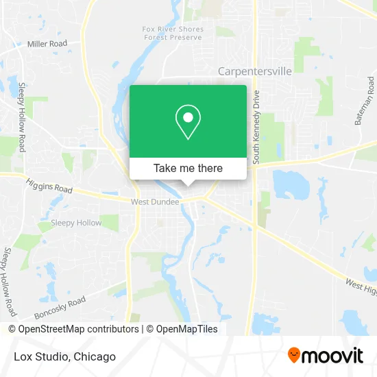 Lox Studio map