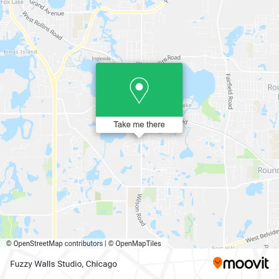 Fuzzy Walls Studio map